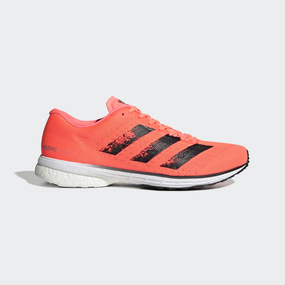 Adidasi Alergare Adidas Adizero Adios 5 Barbati Romania - Corai/Negrii/Albi EG1196